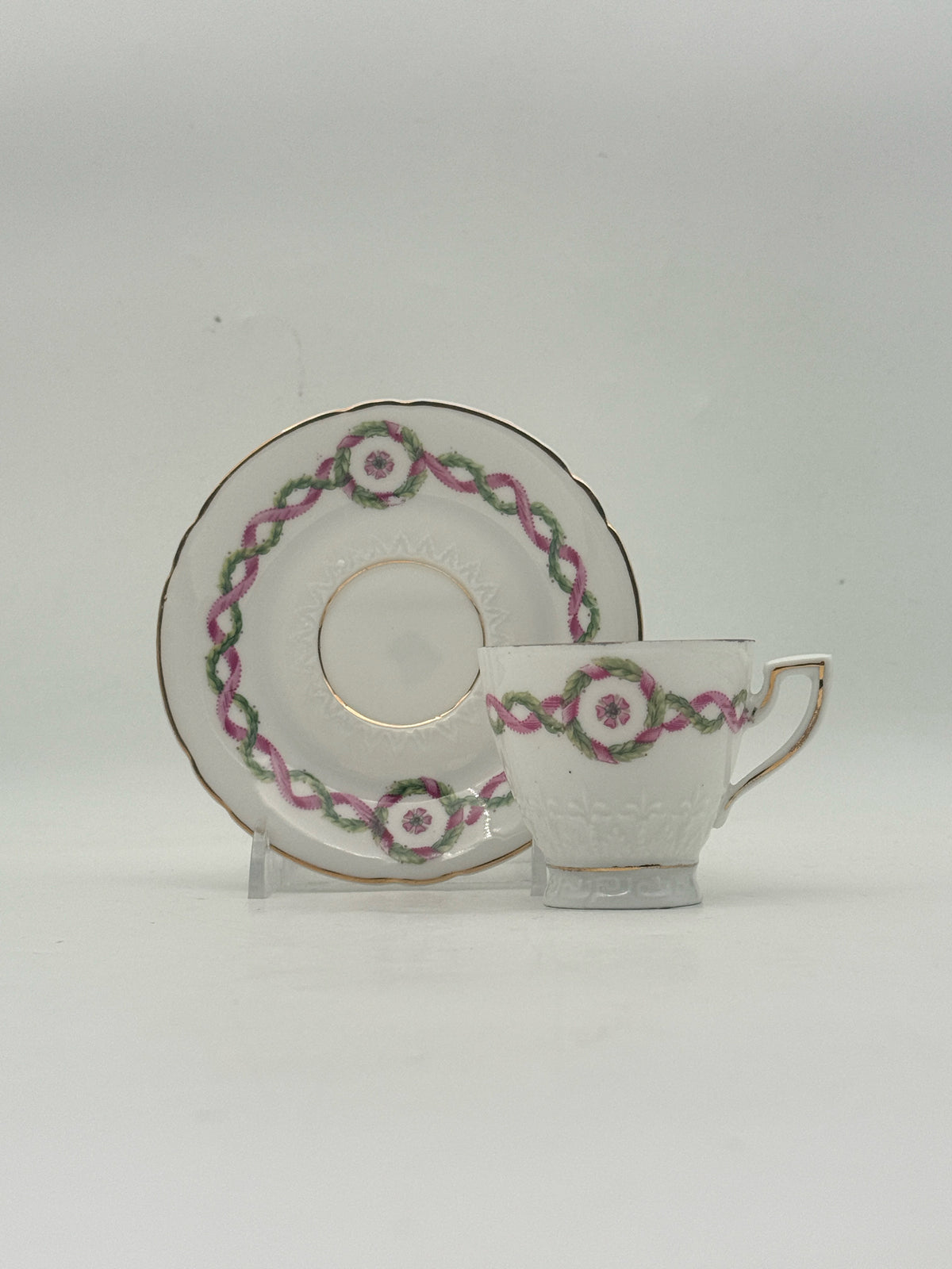 Vintage German Demitasse Teacups- Set Of 8