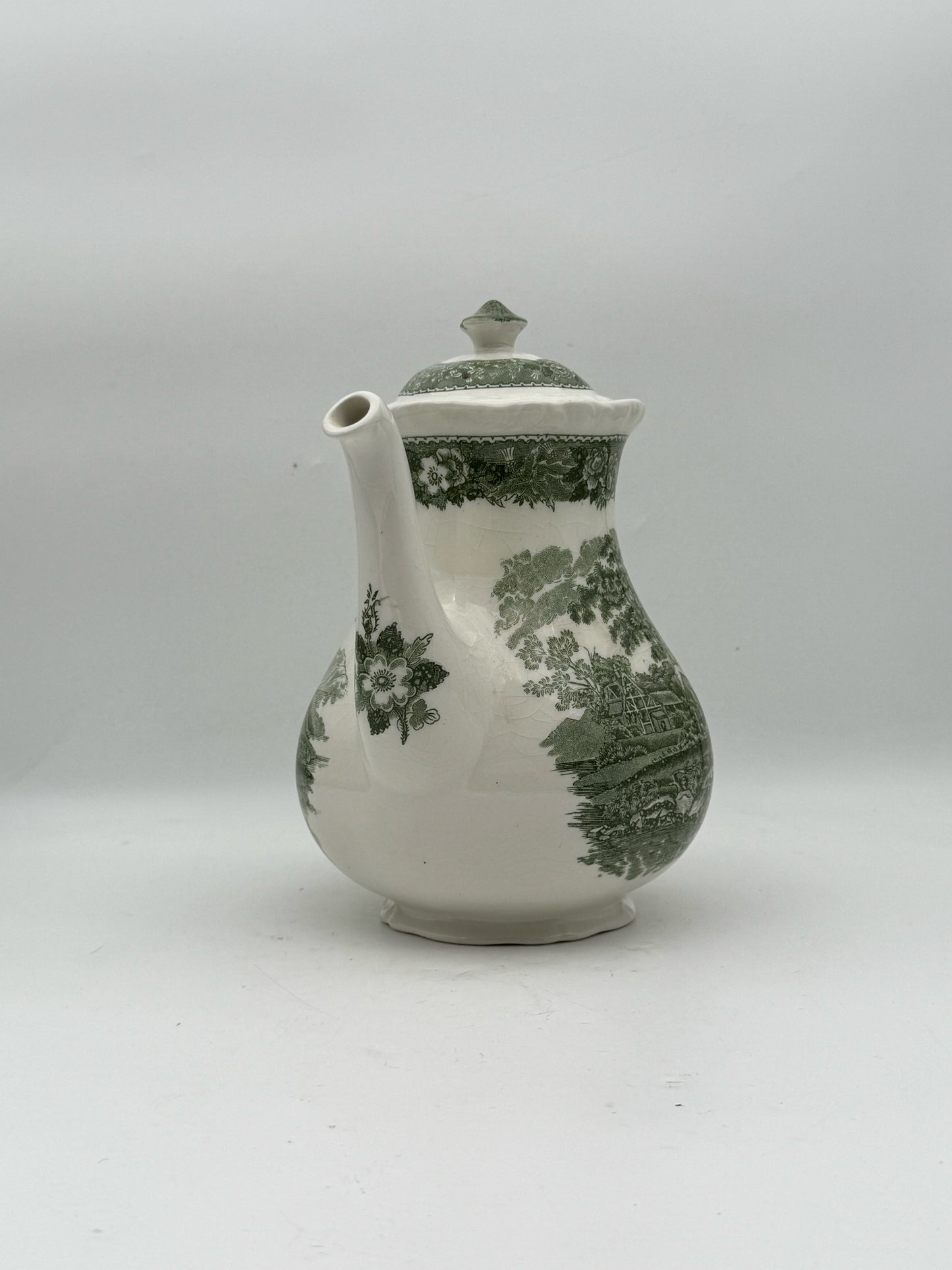 Adams "English Scenic" Horse Coffee Pot