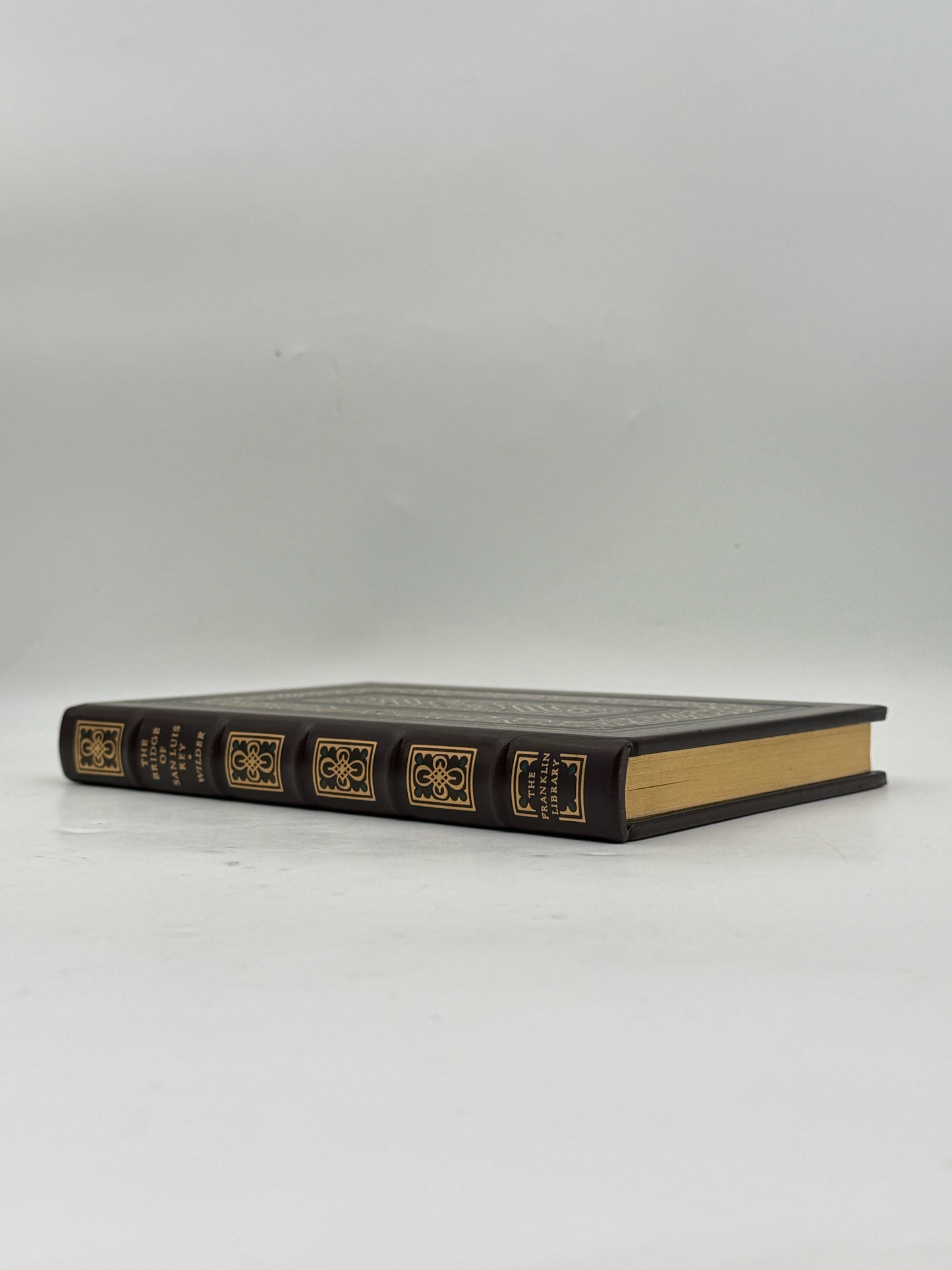 Thornton Wilder "The Bridge Of San Luis Rey" Hardcover Book- Franklin Edition