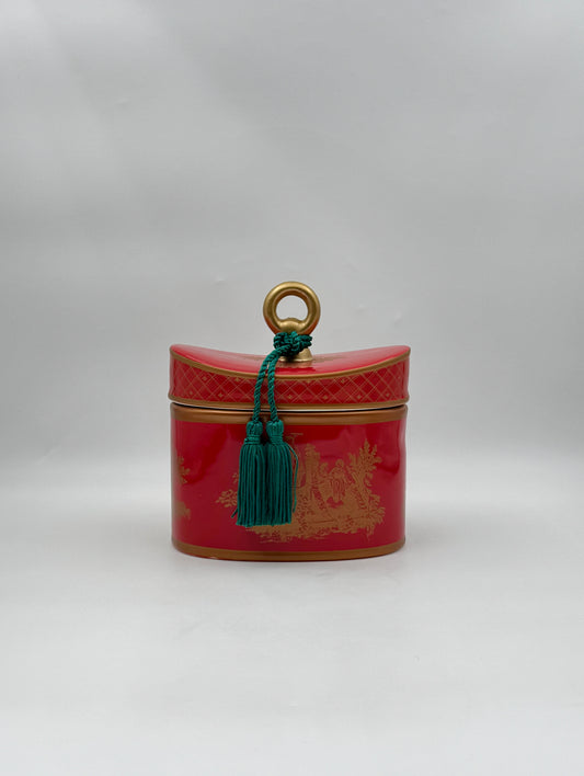 Holiday Classic Toile Ceramic Two-Wick Candle – Seda France