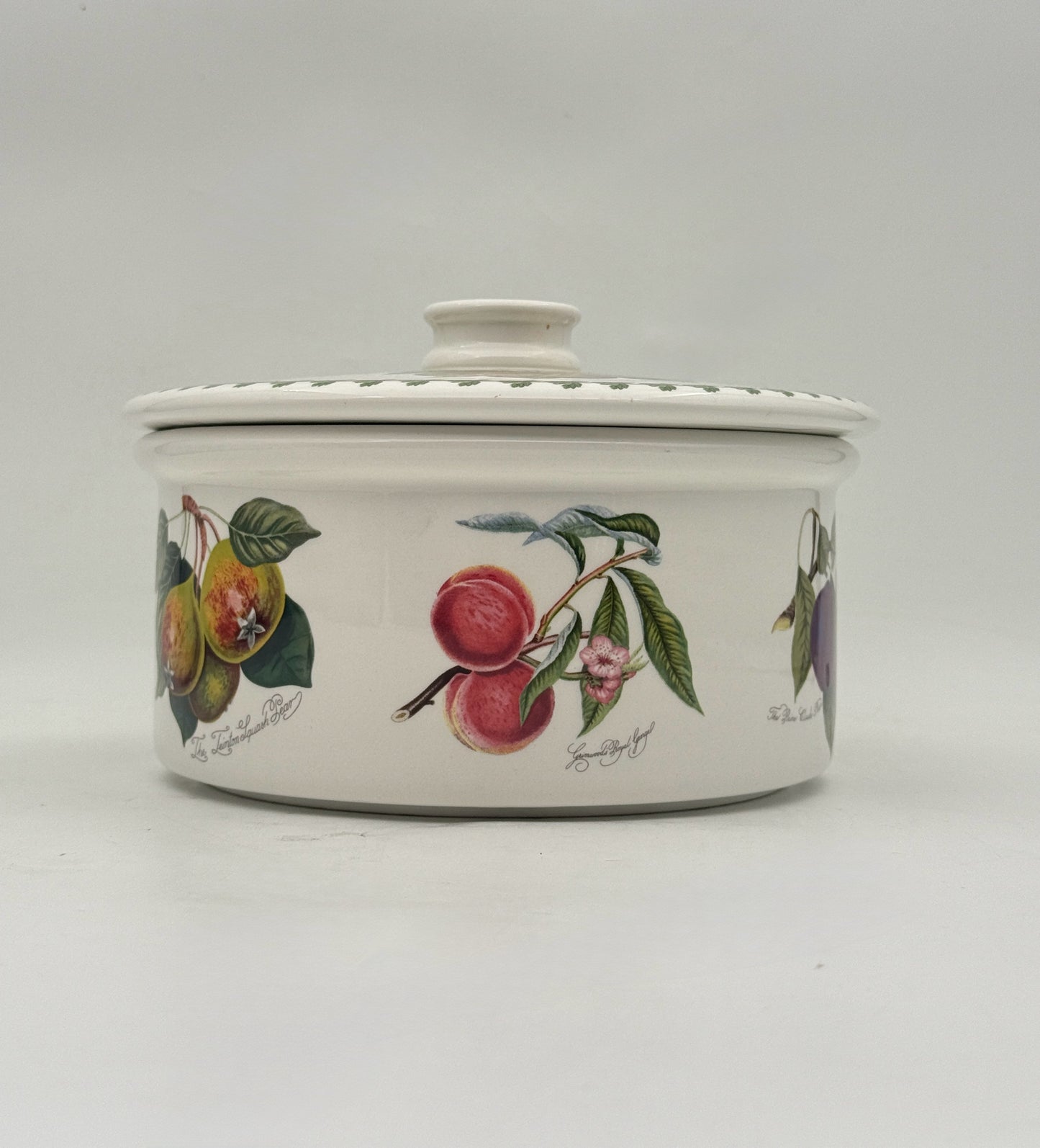 Vintage Portmeirion Pomona Covered Casserole Dish