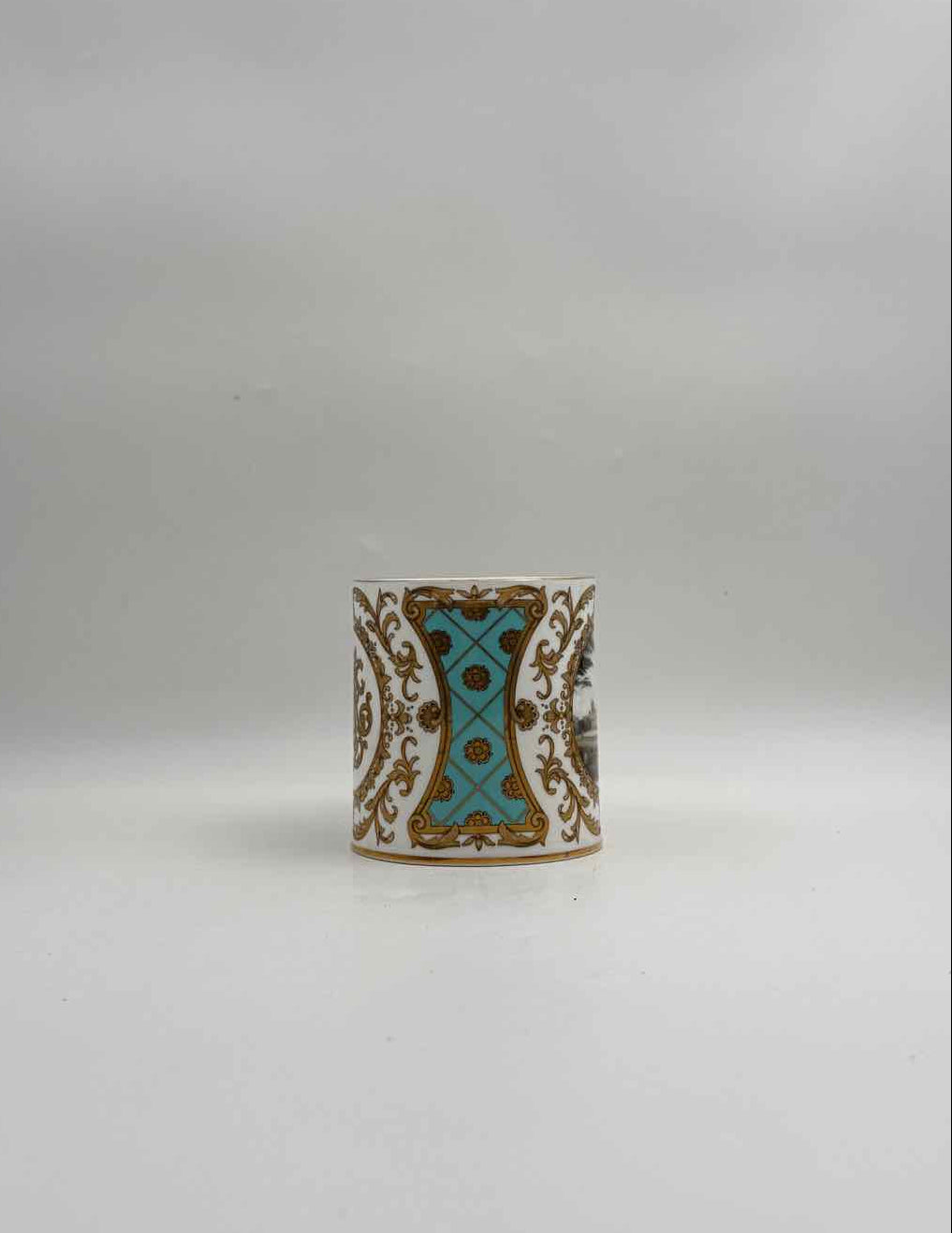 Blenheim Palace British The Palace Collection Blue & Gold Mug England