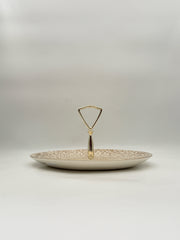 Vintage Handy Karoline Handled Serving Tray