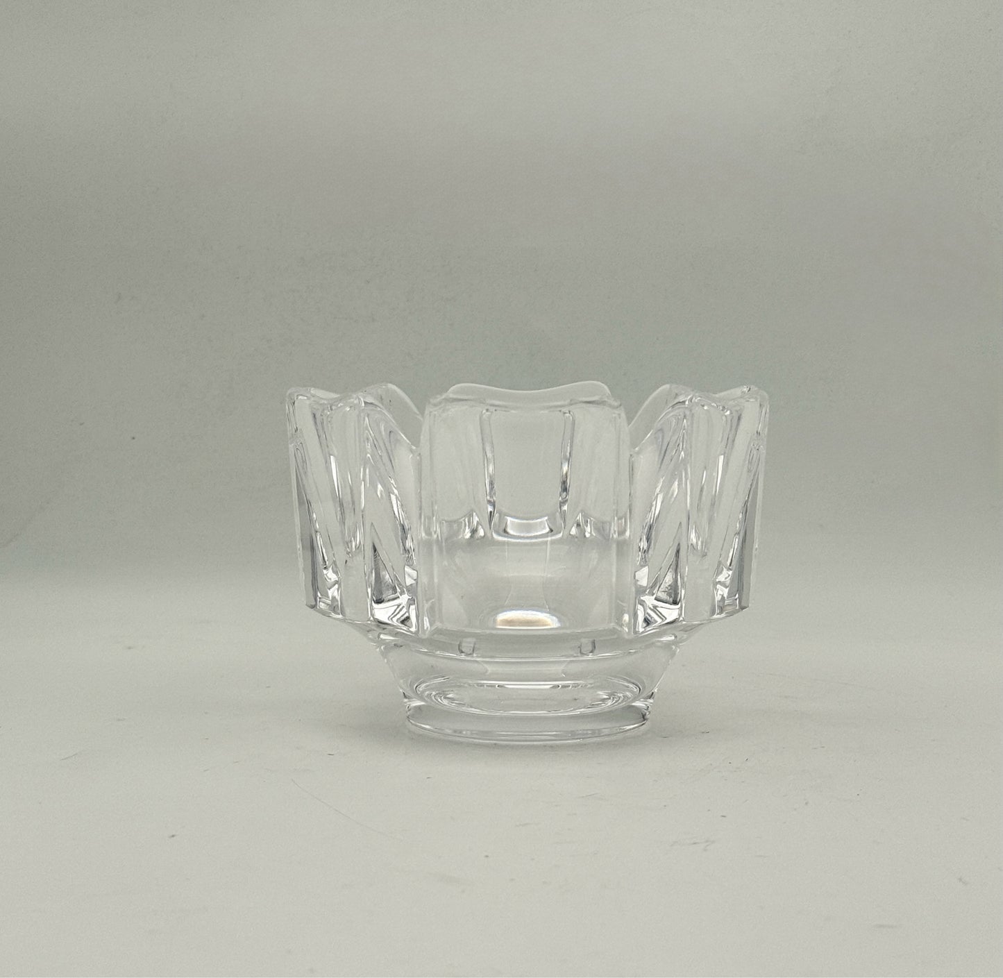 Orrefors Crystal Corona Bowl