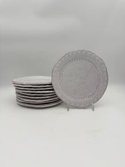 Vietri Bread And Butter Plates- Set Of 10