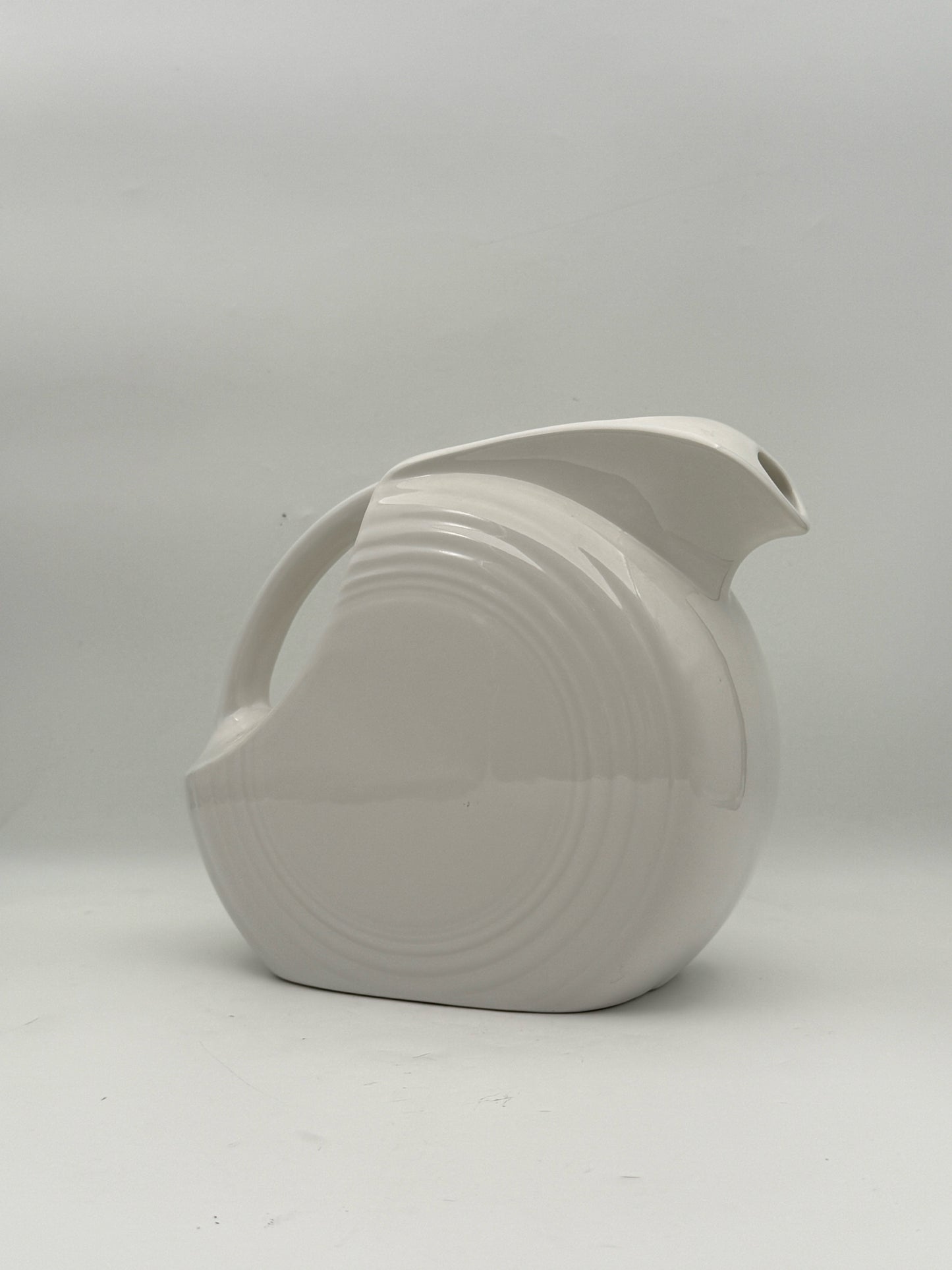 Homer Laughlin Fiesta Ware Gray Pitcher