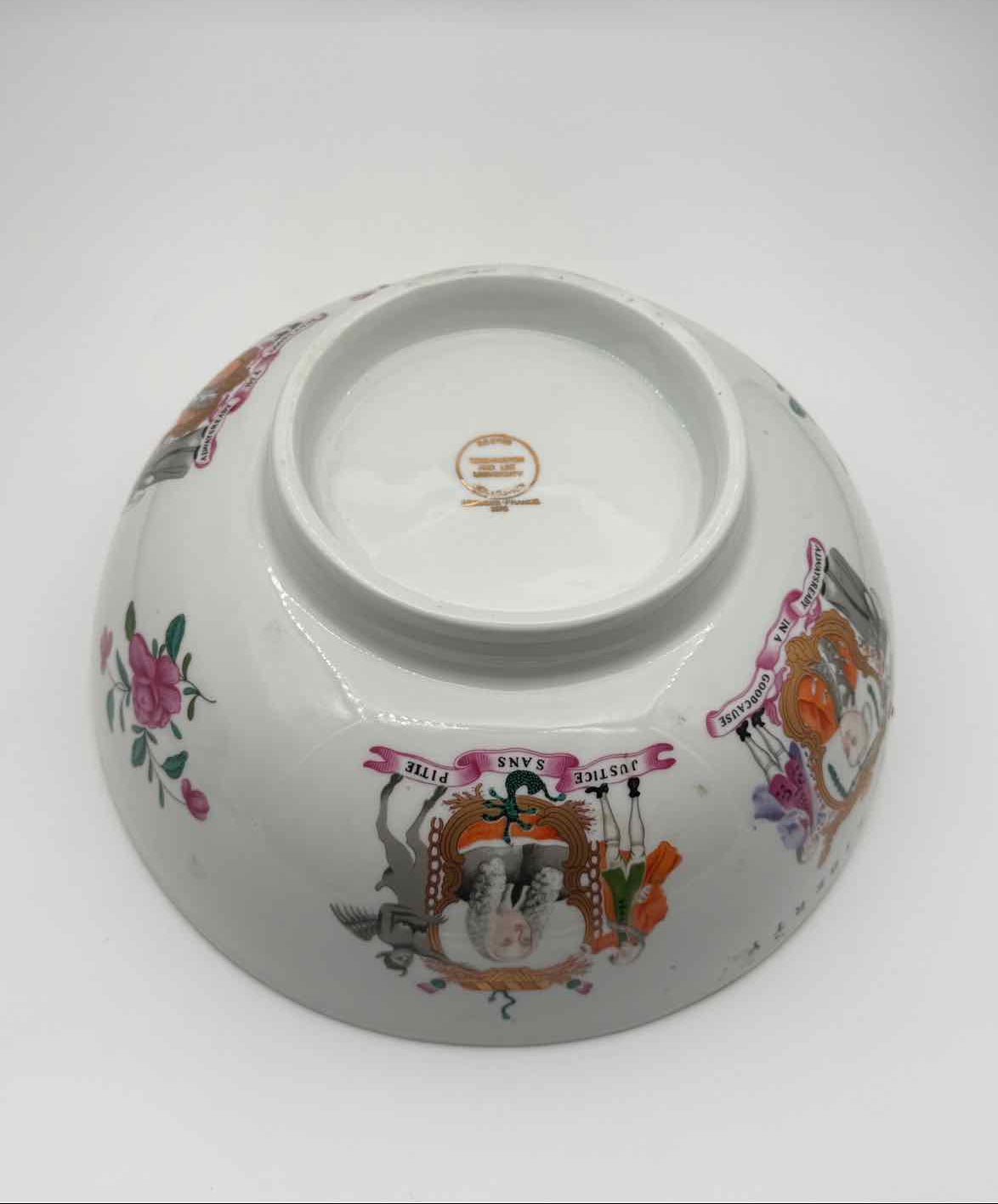 Limoges Reeves Collection Washington Lee Univ Commemorative Bowl Decor