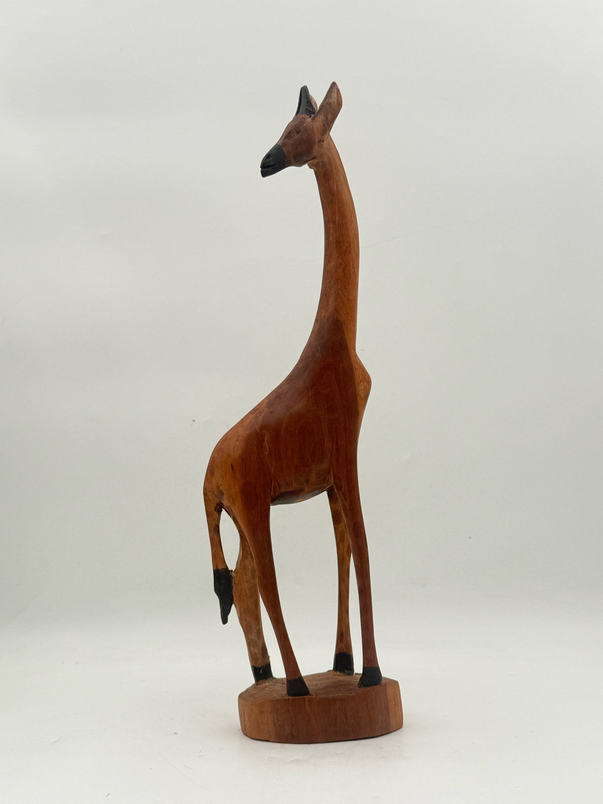 Carved Wood Giraffe