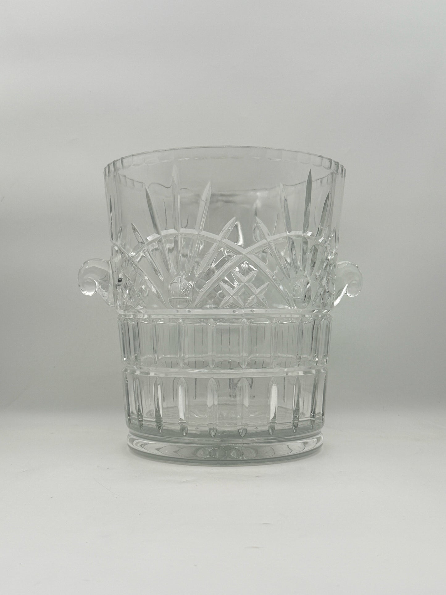 Large Crystal Glass Wine/Champagne Bucket