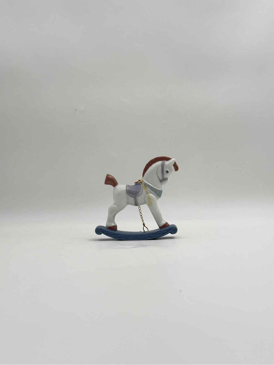 Lladro Christmas Holiday Rocking Horse Ornament Made In Spain