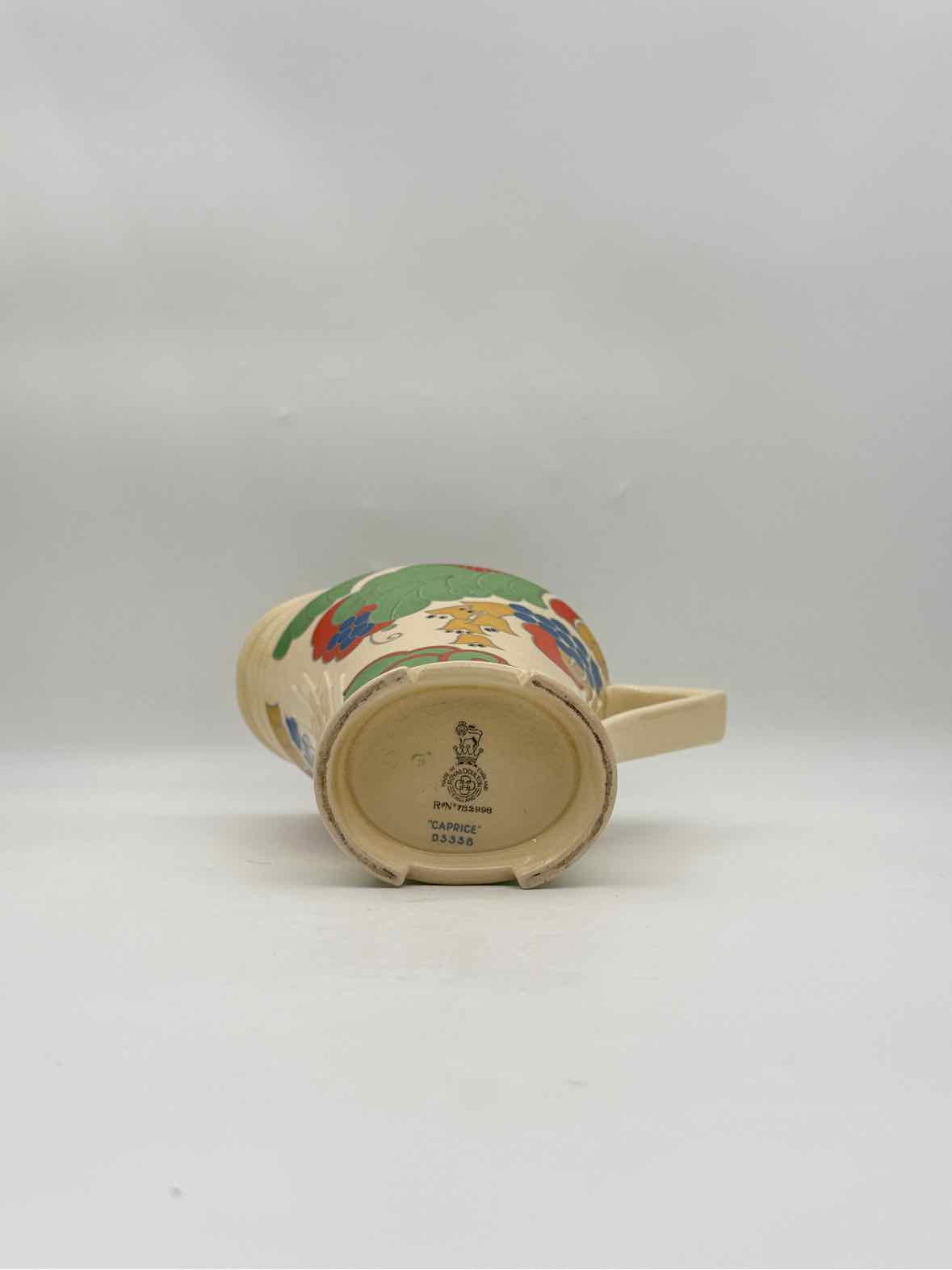 1930's Royal Doulton Caprice D5358 Art Deco Open Pitcher