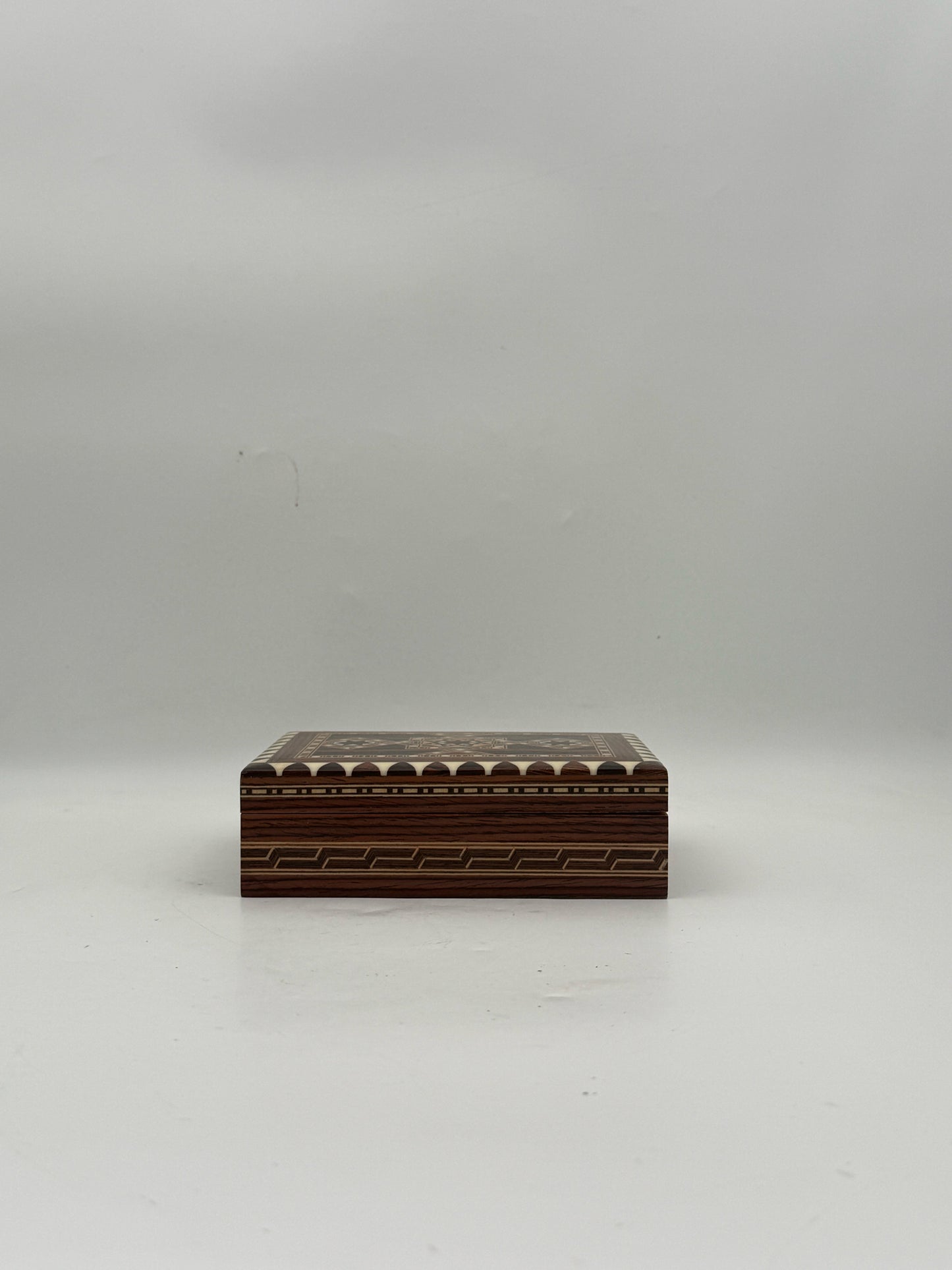 Vintage Wood Inlay Box