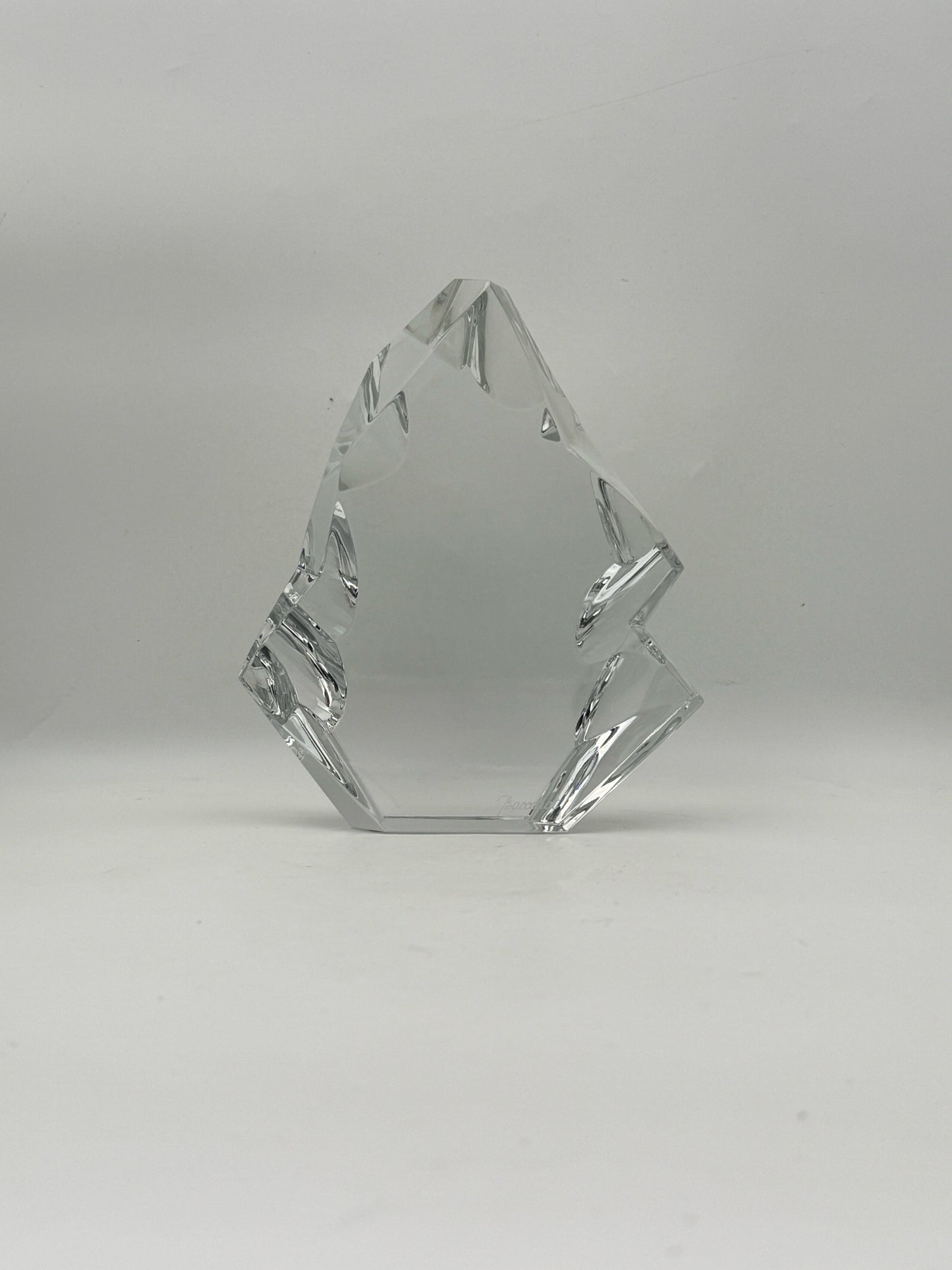 Baccarat Crystal Iceberg Sculpture