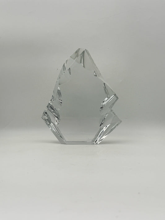 Baccarat Crystal Iceberg Sculpture