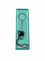 Tiffany Elsa Perreti Magnifying Glass Necklace With Box