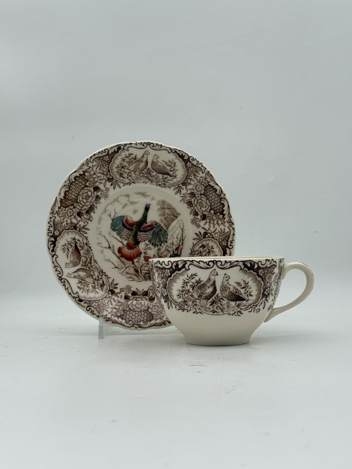 Johnson Bros "Wild Turkeys" Dinnerware Collection- 34 Pieces
