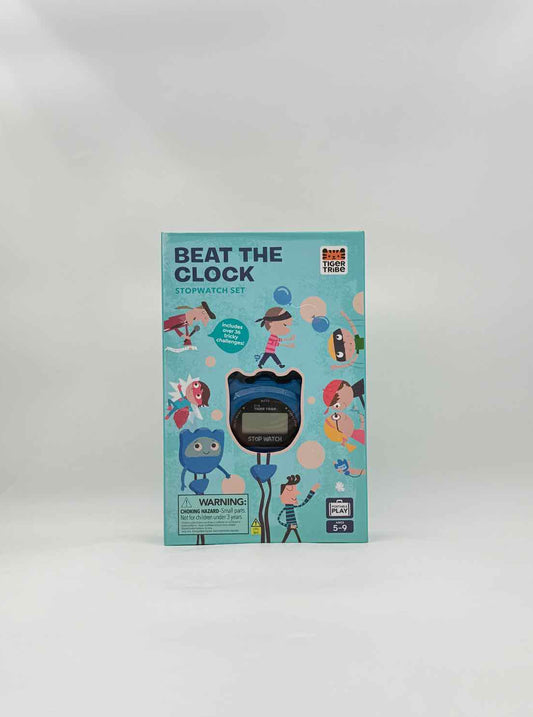 Tiger Tribe “Beat the Clock” Stopwatch Challenge Game Set Ages 5–9