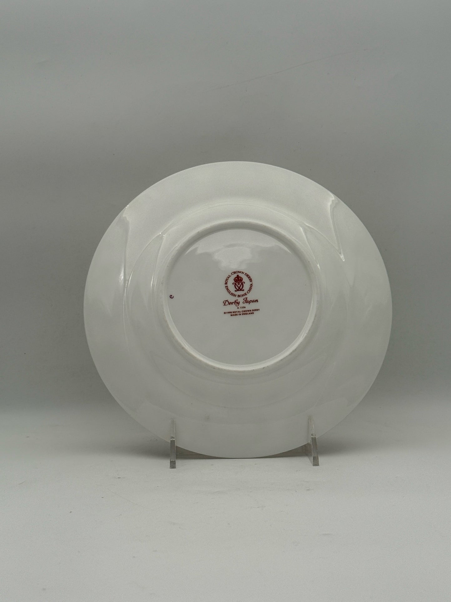 Royal Crown Derby "Derby Japan" Imari Salad Plates- Set Of Two