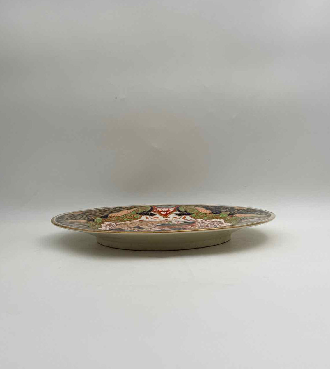 Antique 19th Century Imari Style Plate England 1880 Decor