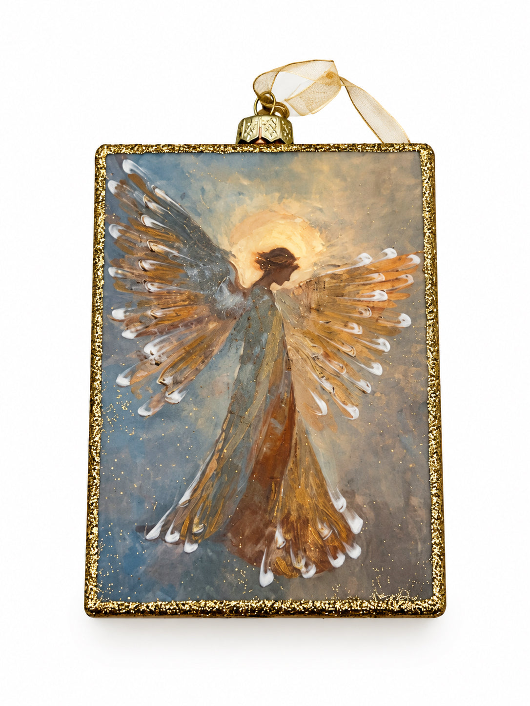 Celestial Radiance Angel Ornament