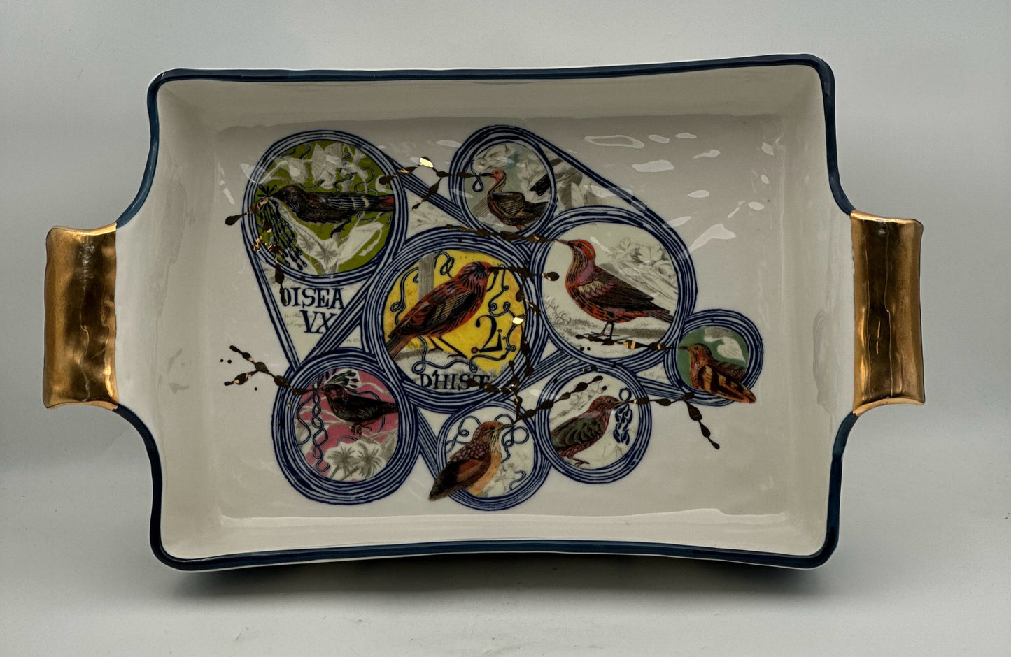 Ruan Hoffman - "Dreambirds" Lazagne Pan - Anthropologie