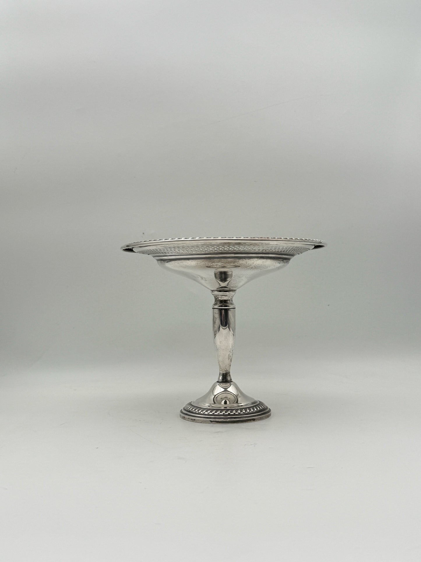 Empire Sterling Silver Pierced Bon Bon Tray