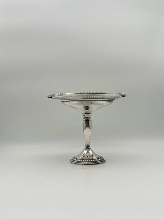 Empire Sterling Silver Pierced Bon Bon Tray