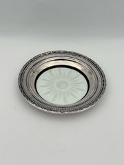 Frank Whiting Talisman Rose Sterling Silver Coaster