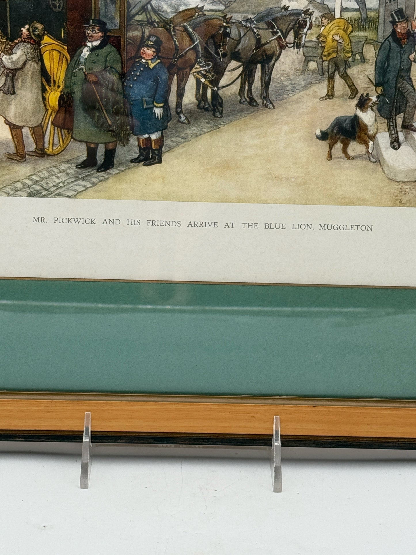 Ludovici "Mr. Pickwick Arrives At The Blue Lion, Muggleton" Framed Print