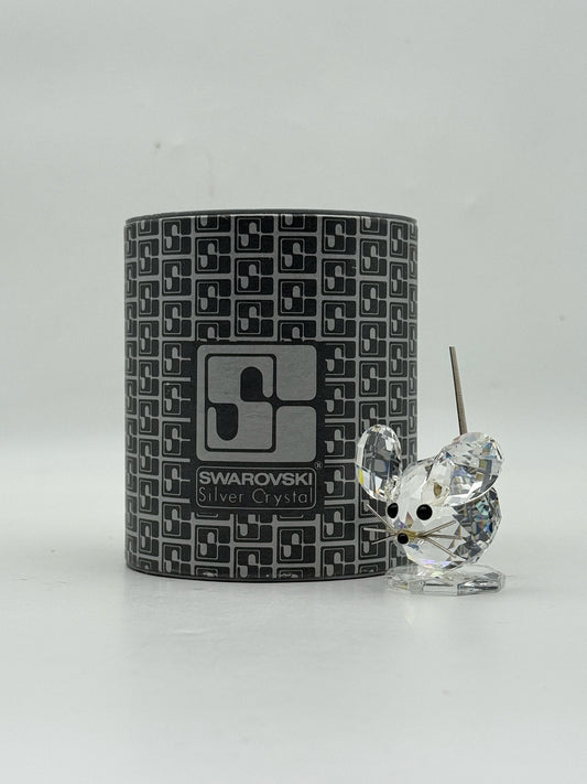 Swarovski Crystal Mouse In Box