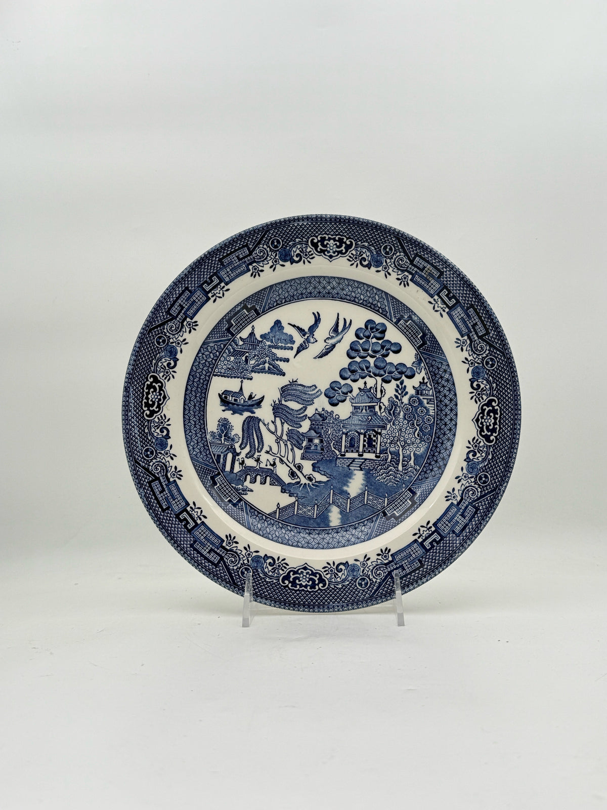 Blue Willow Dinner Plate By Churchill