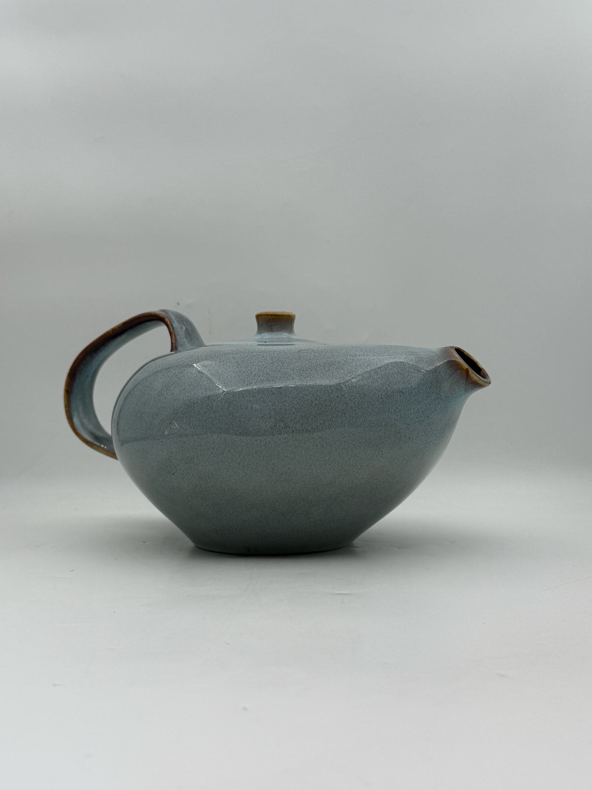 Russel Wright Blue Teapot
