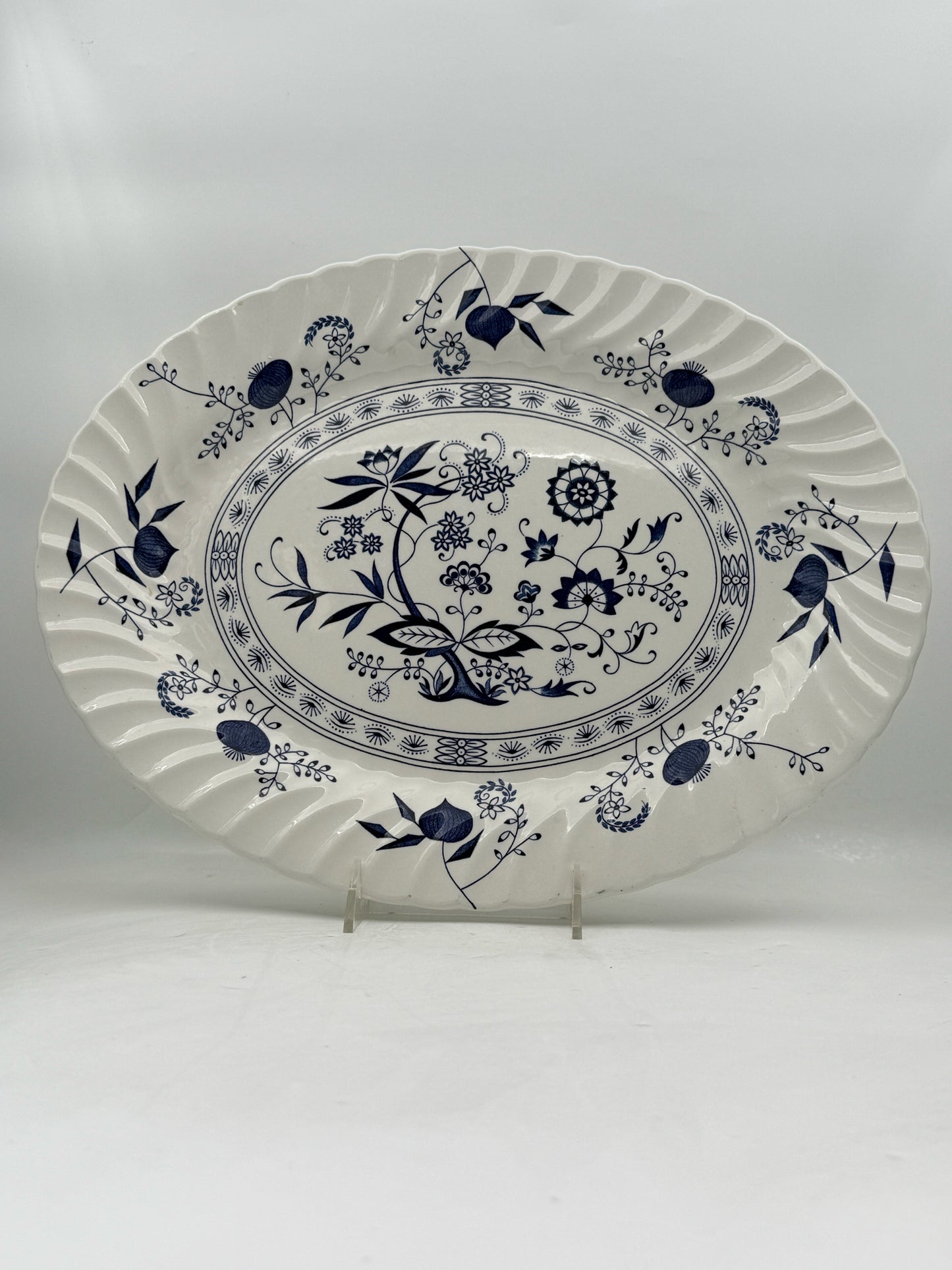 Johnson Bros Blue Nordic Large Platter