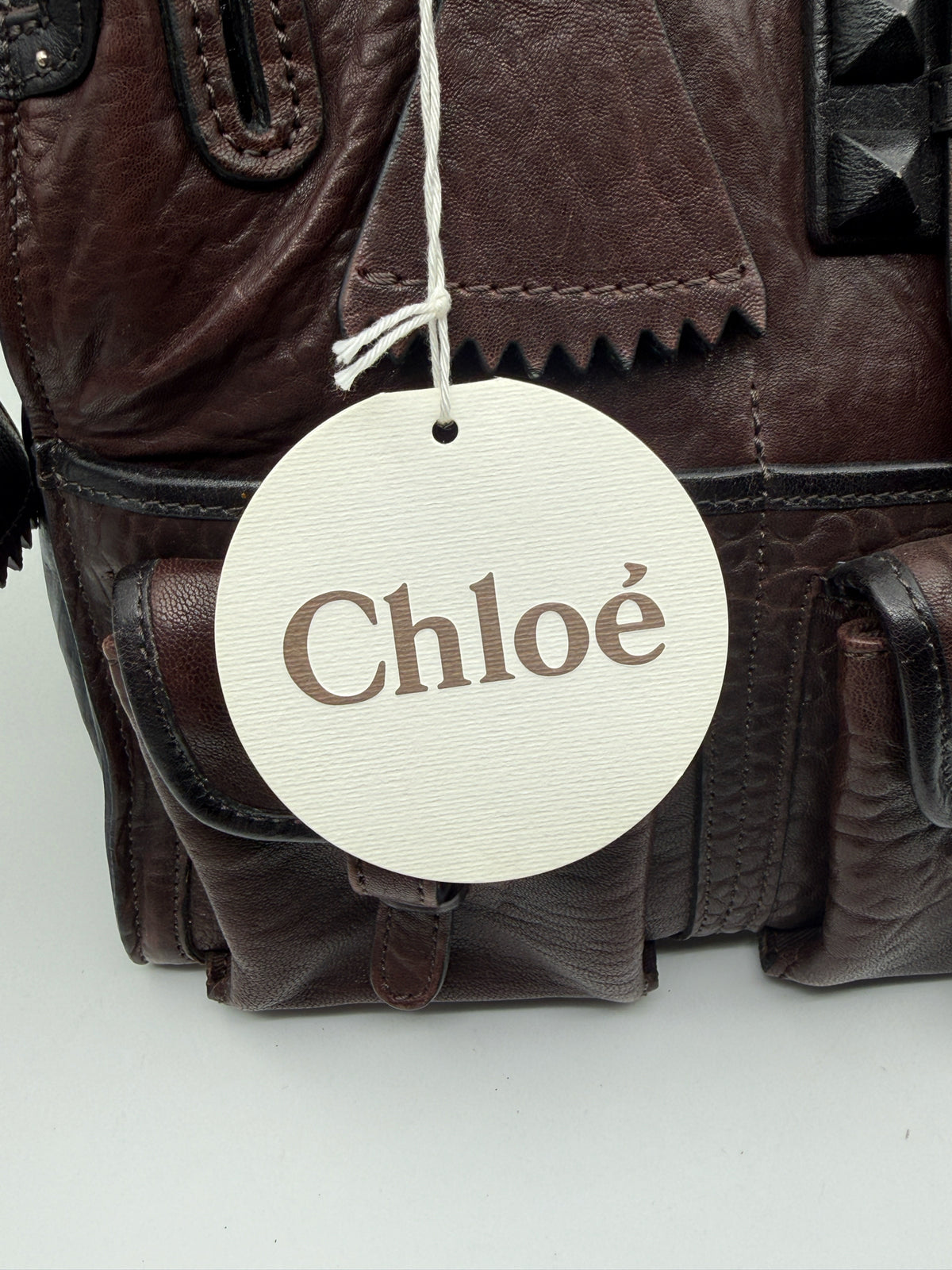 Chloe "Elvire" Brown Leather Purse- New With Tags/Dustbag