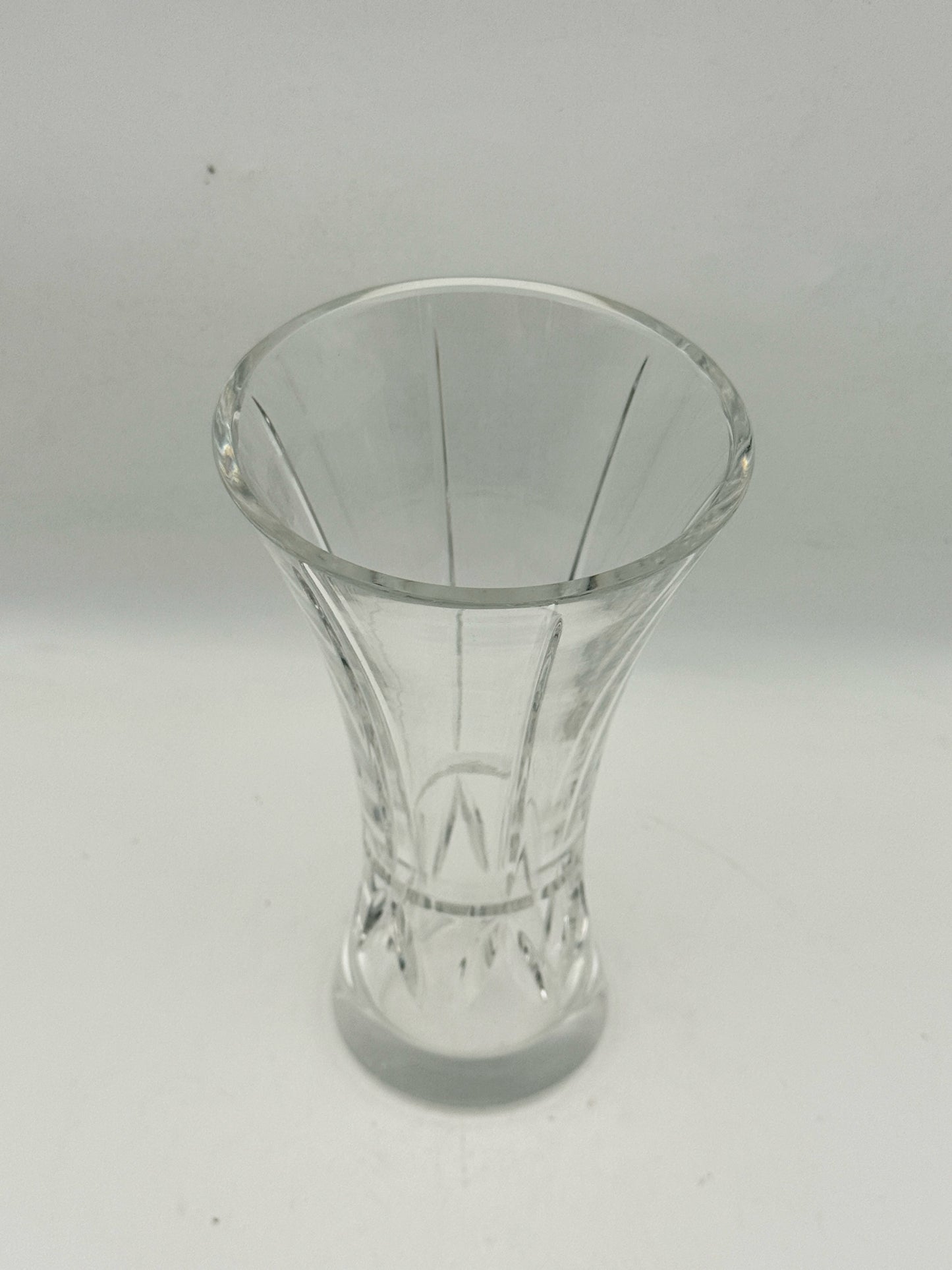 Bavarian Cut Crystal Vase