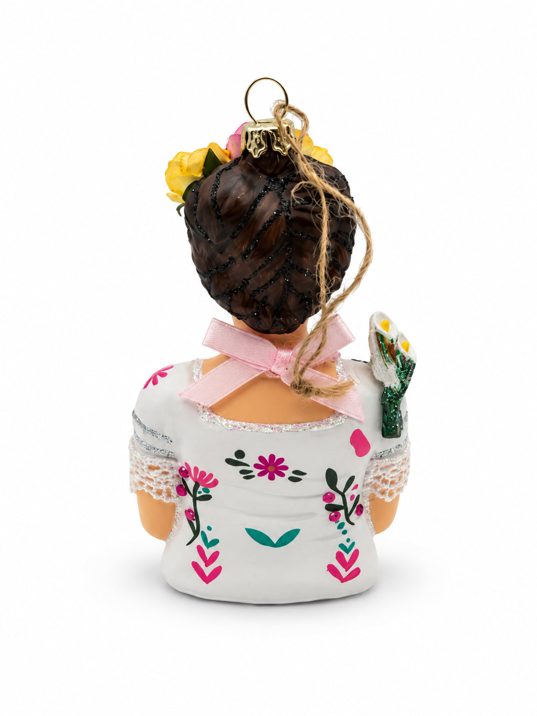 Frida Kahlo With Parrot Ornament