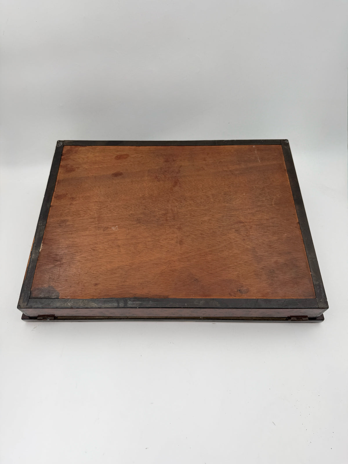 Victorian Wood Inlay Writing Desk