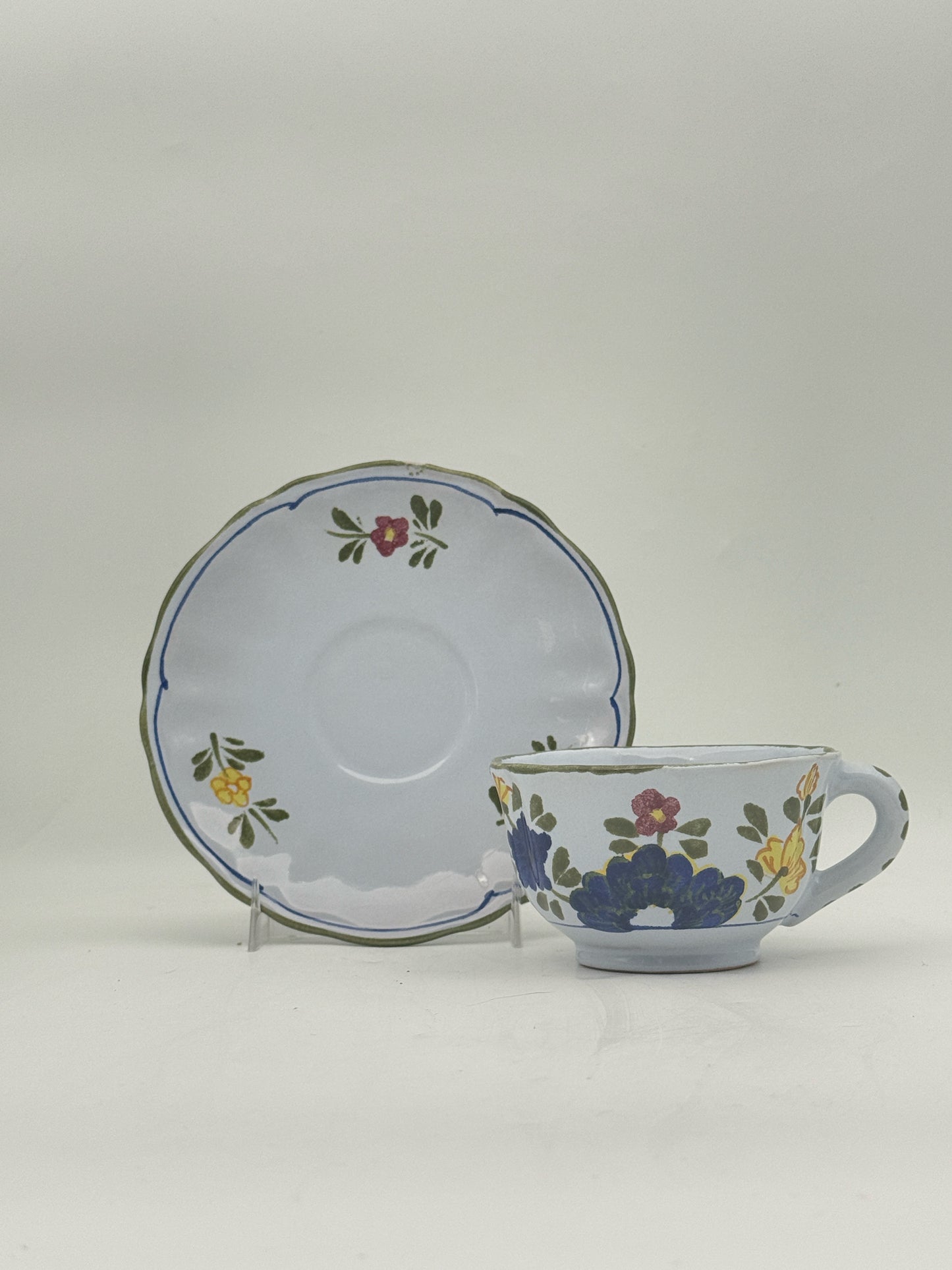Cantagalli "Garafaro Carnation" 52 Piece Dinnerware Set