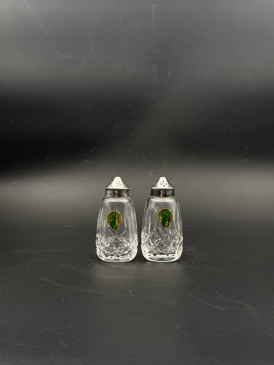 Waterford Crystal Lismore Salt And Pepper Shakers