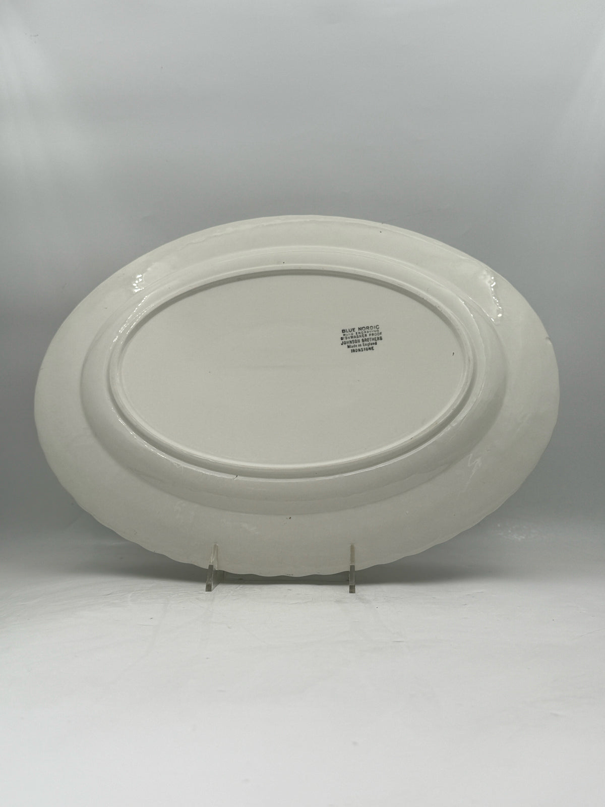 Johnson Bros Blue Nordic Large Platter