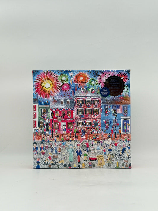 Celebrate The USA 500 Piece Puzzle By Michael Storrings