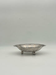 Silverplate Pierced Decorative Bowl