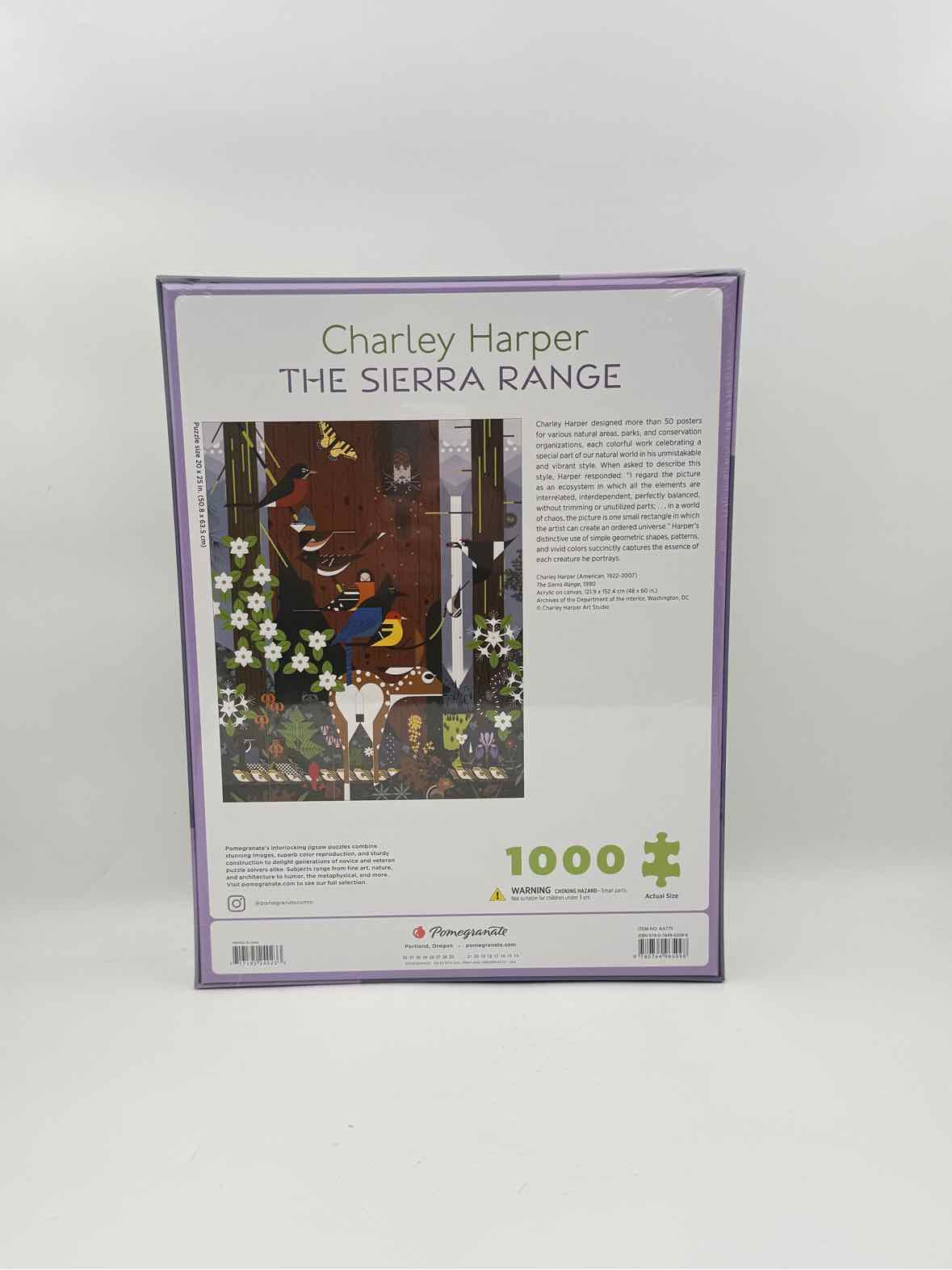 Charley Hopper "The Sierra Range" 1000 Piece Puzzle