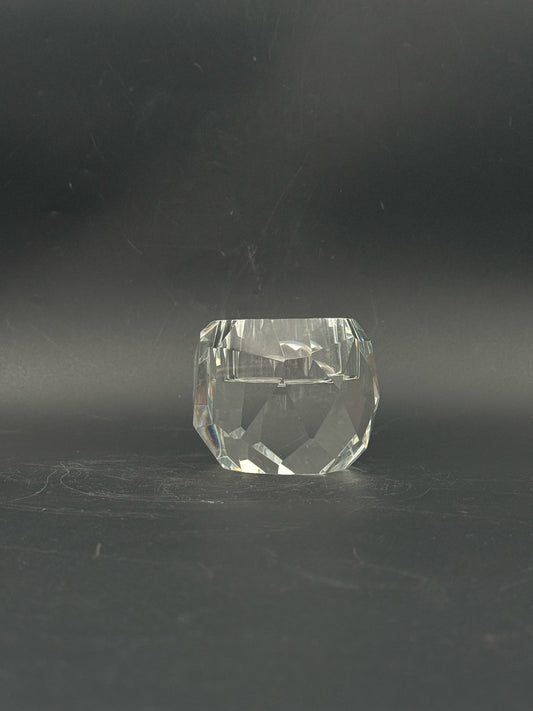 Oleg Cassini Crystal Votive Holder