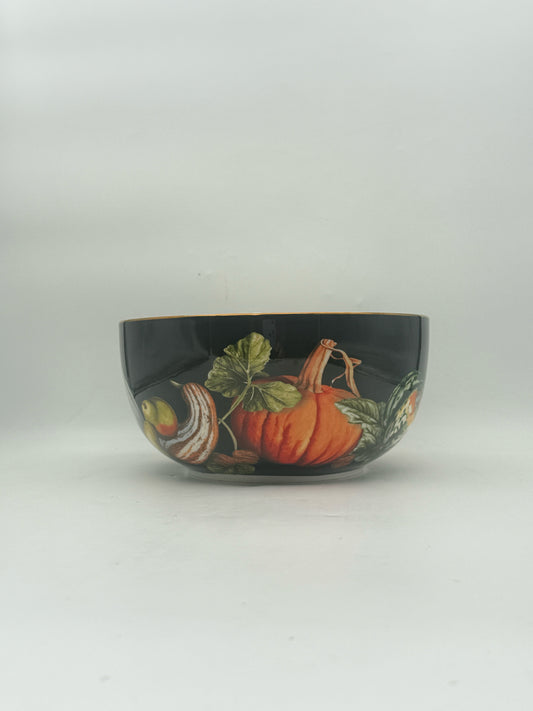 Williams Sonoma Harvest Pumpkin Bowl