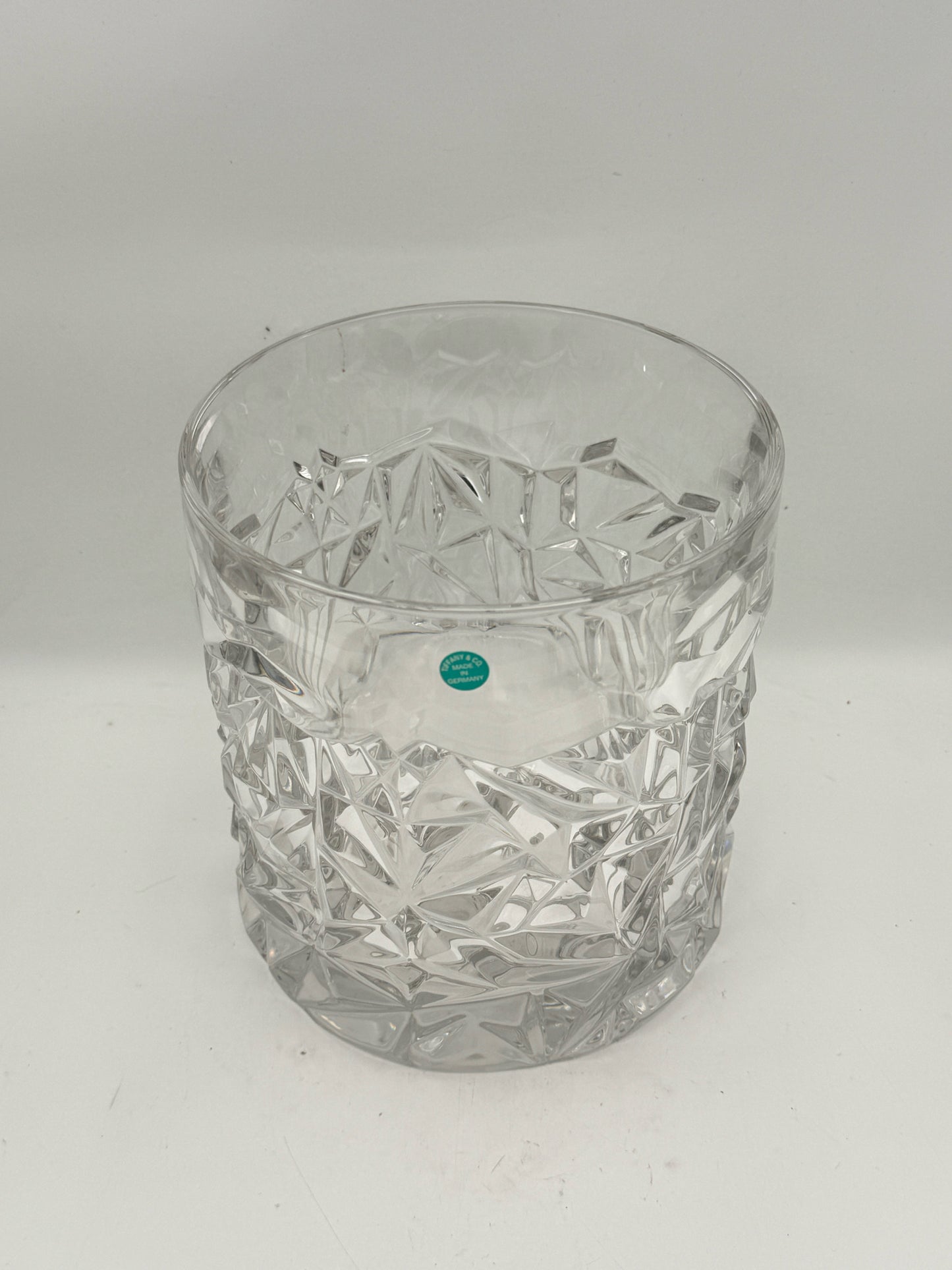 Tiffany Crystal Rock Cut Ice Or Champagne Bucket