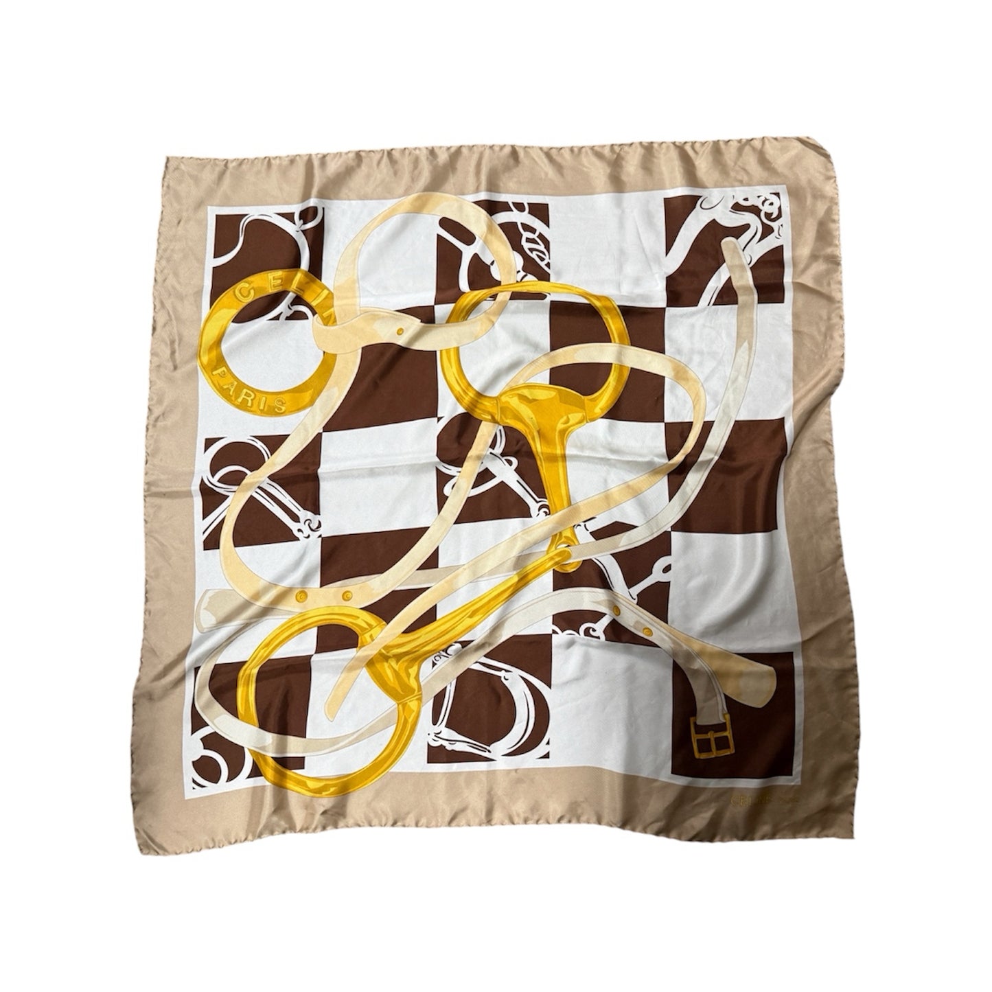 Vintage Celine Scarf Made In Italy