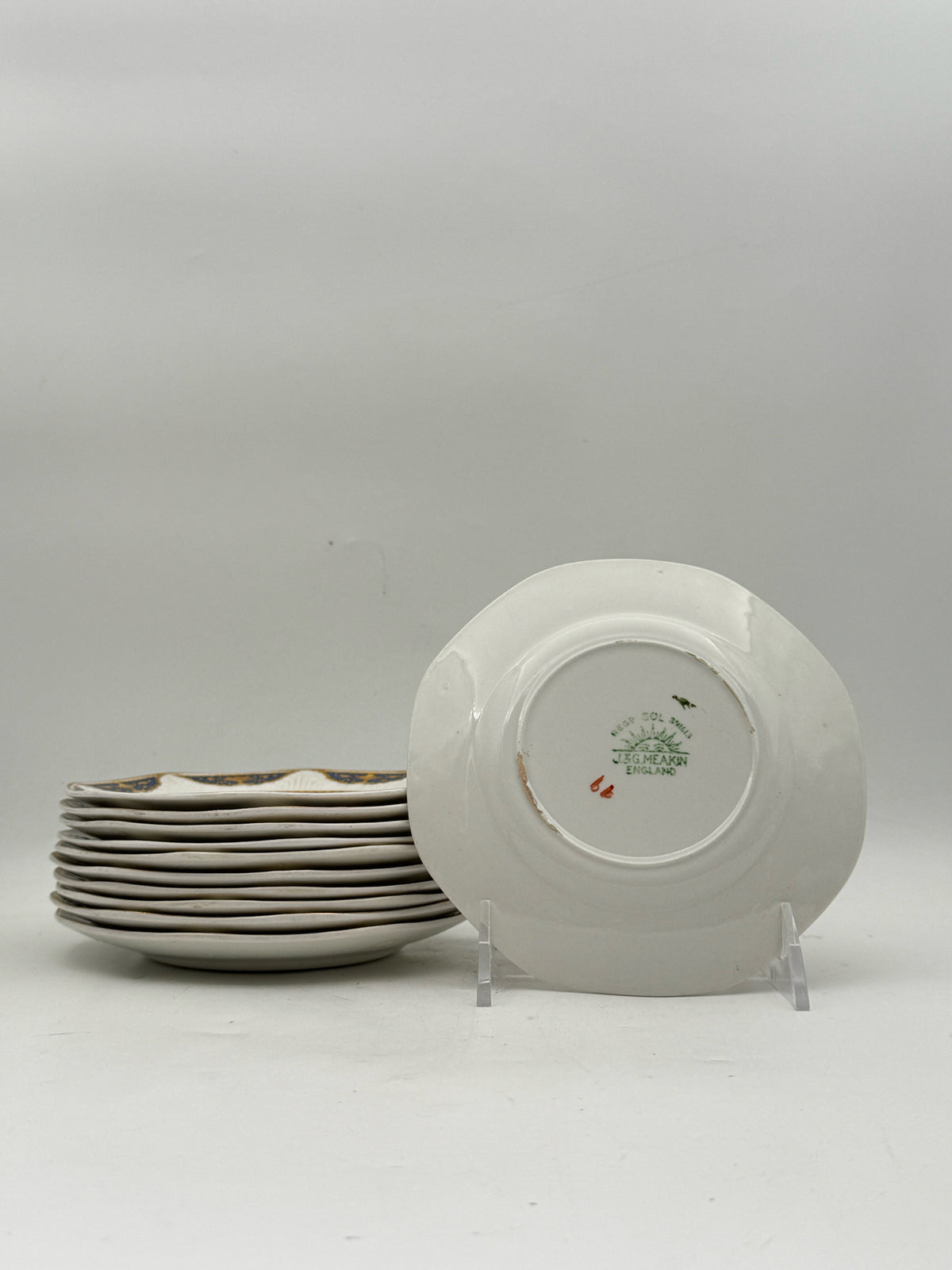 Meakin "Sol" Bread And Butter Plates- Set Of 11