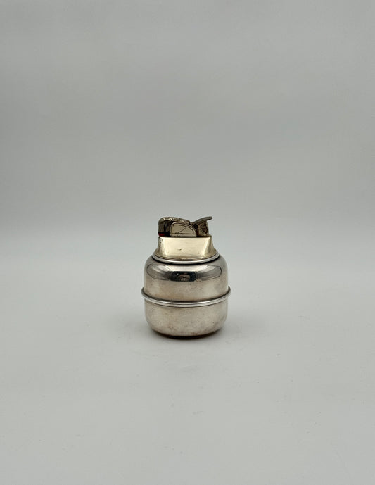 Sterling Table Lighter – JE Caldwell Weighted Base with Evans Insert