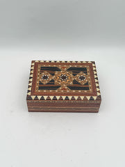Vintage Wood Inlay Box